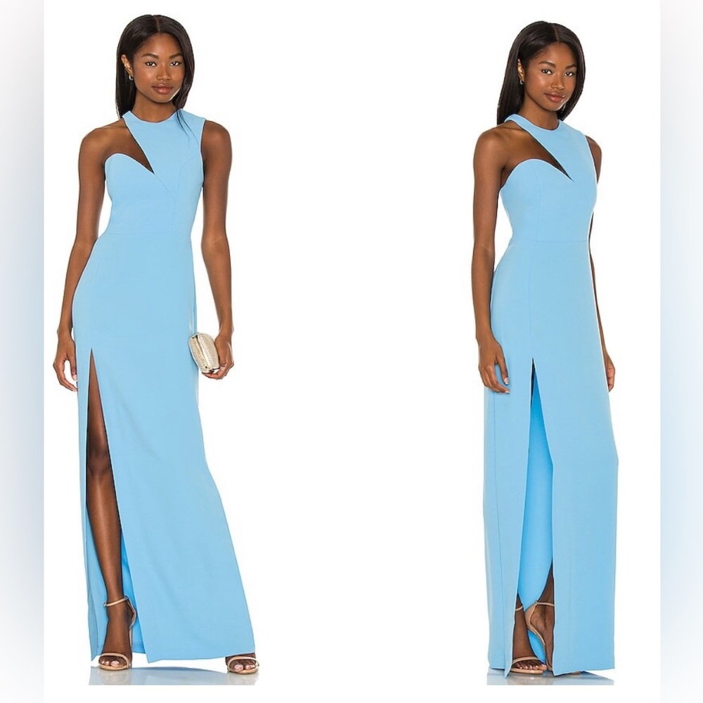 REVOLVE Light Blue Maxi Dress